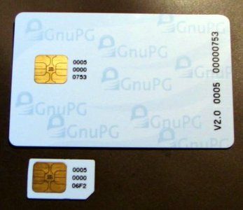 Smartcard im ID-1 Format