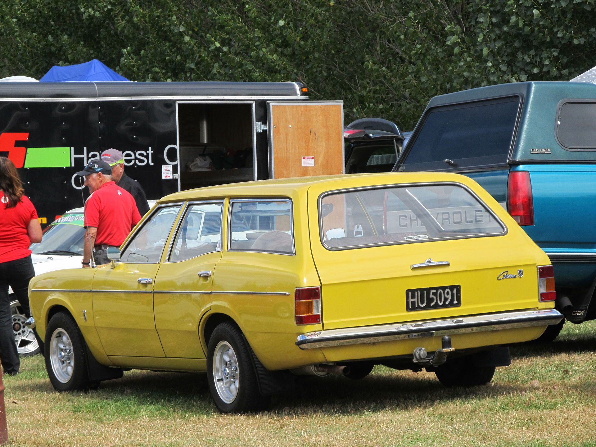 Ford Cortina (TC Mk III), 1977, Yellow