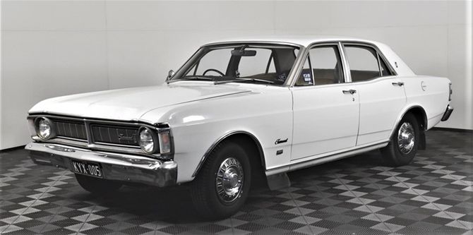 Ford Falcon (XY), 1971, White