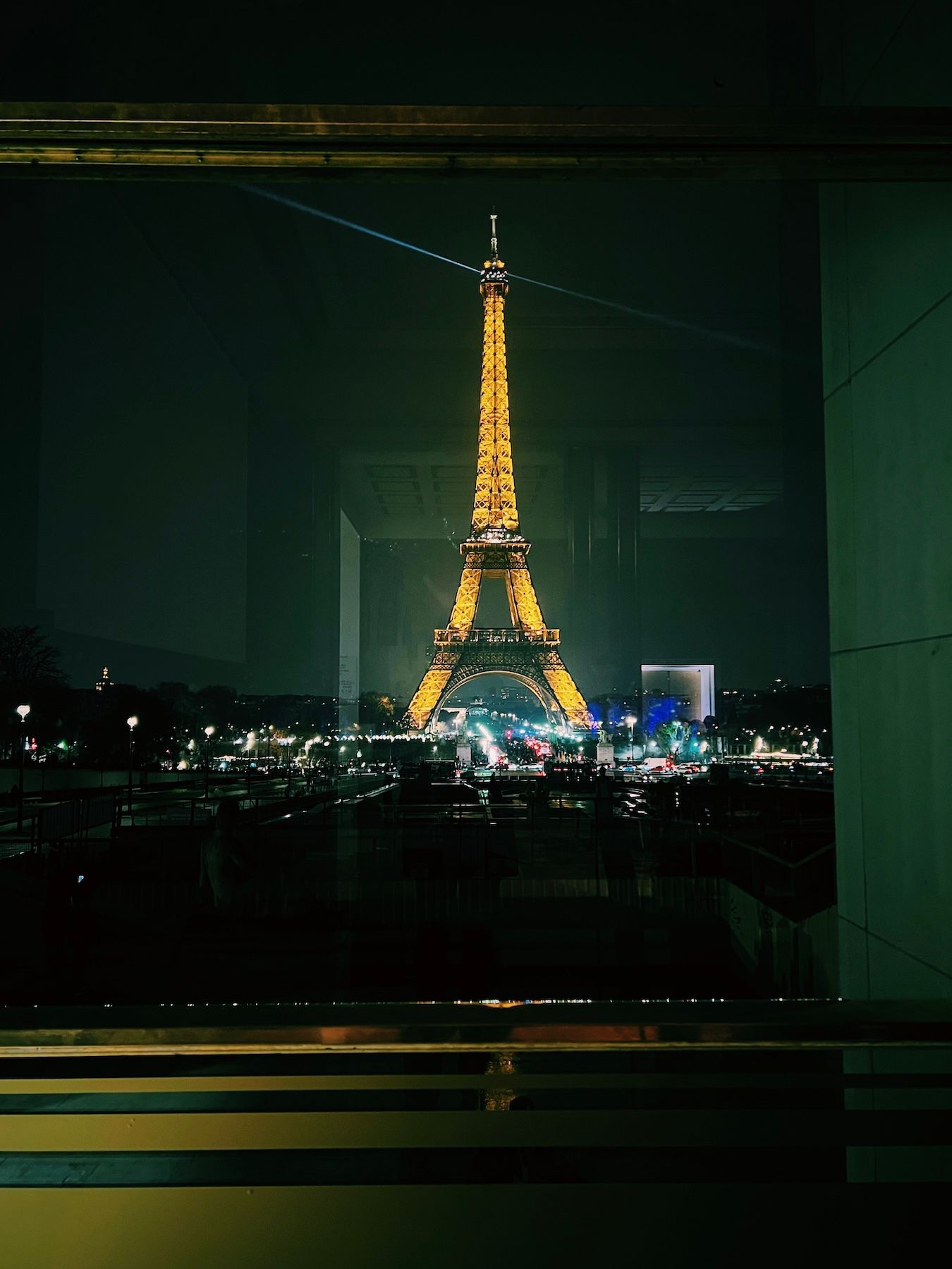 Tour Eiffel depuis le Palais de Chaillot, Paris