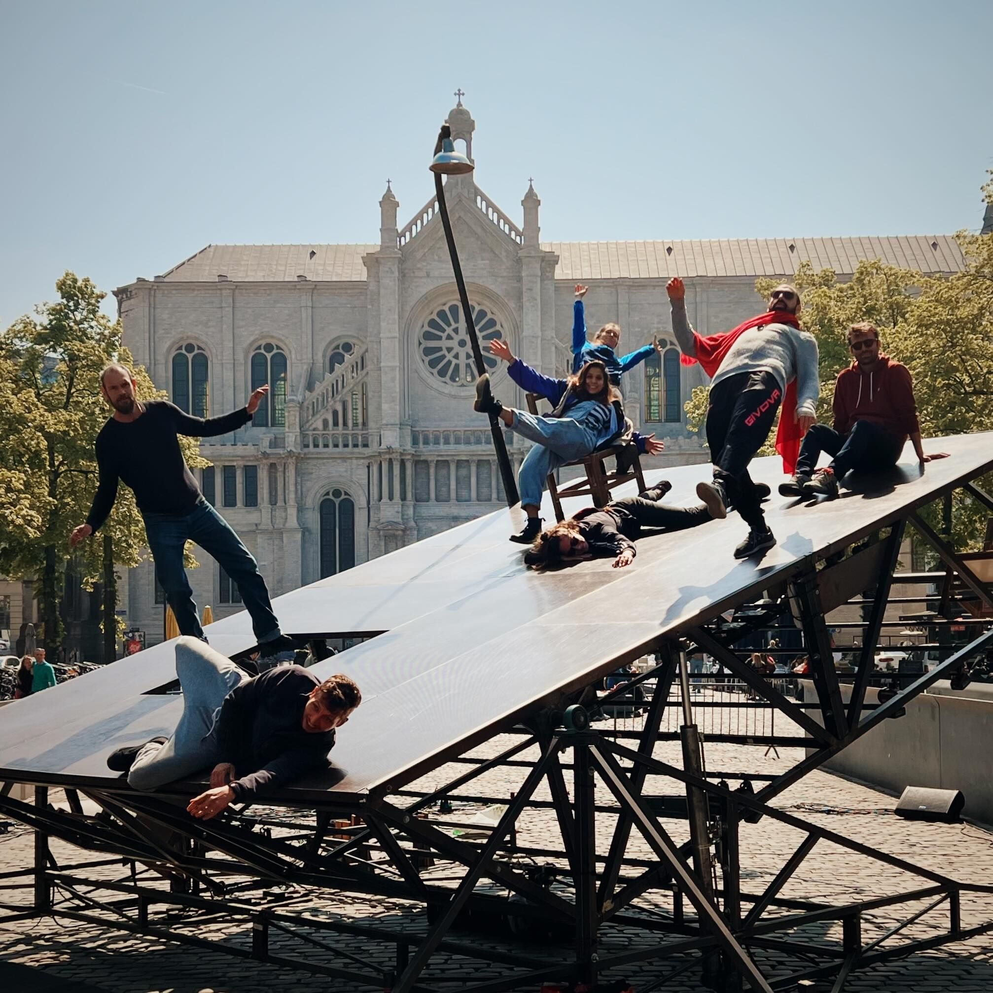 La Tournoyante au festival Hopla! à Bruxelles
