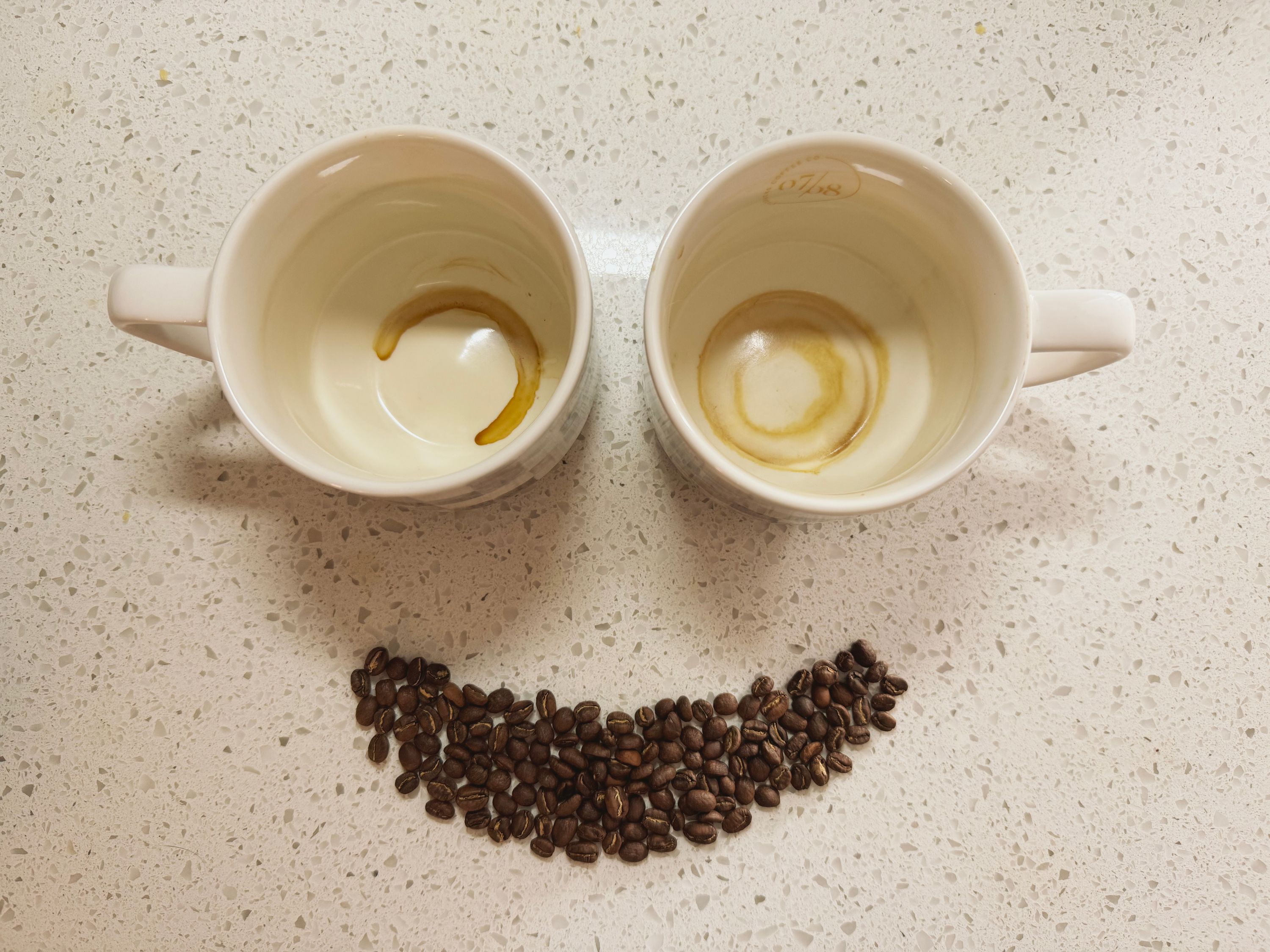 Happy coffee face.