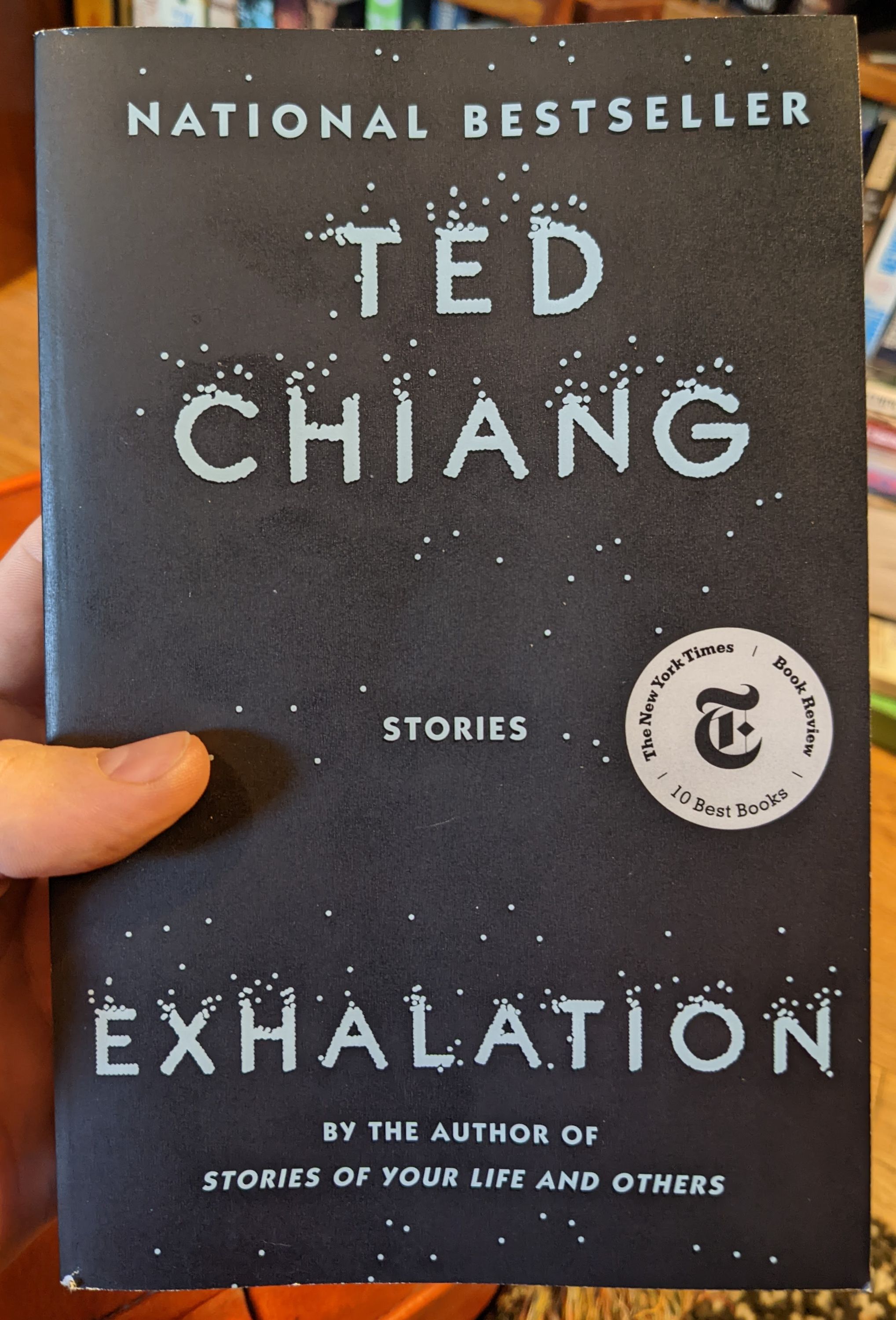 Cover of Exhalation by Ted Chiang