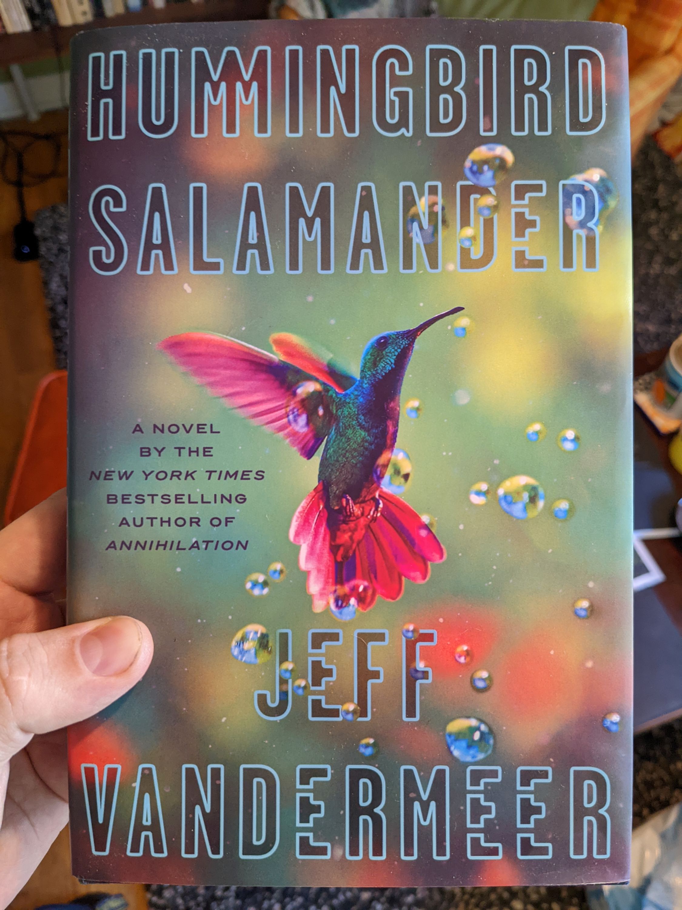 Cover of Hummingbird Salamander by Jeff VanderMeer