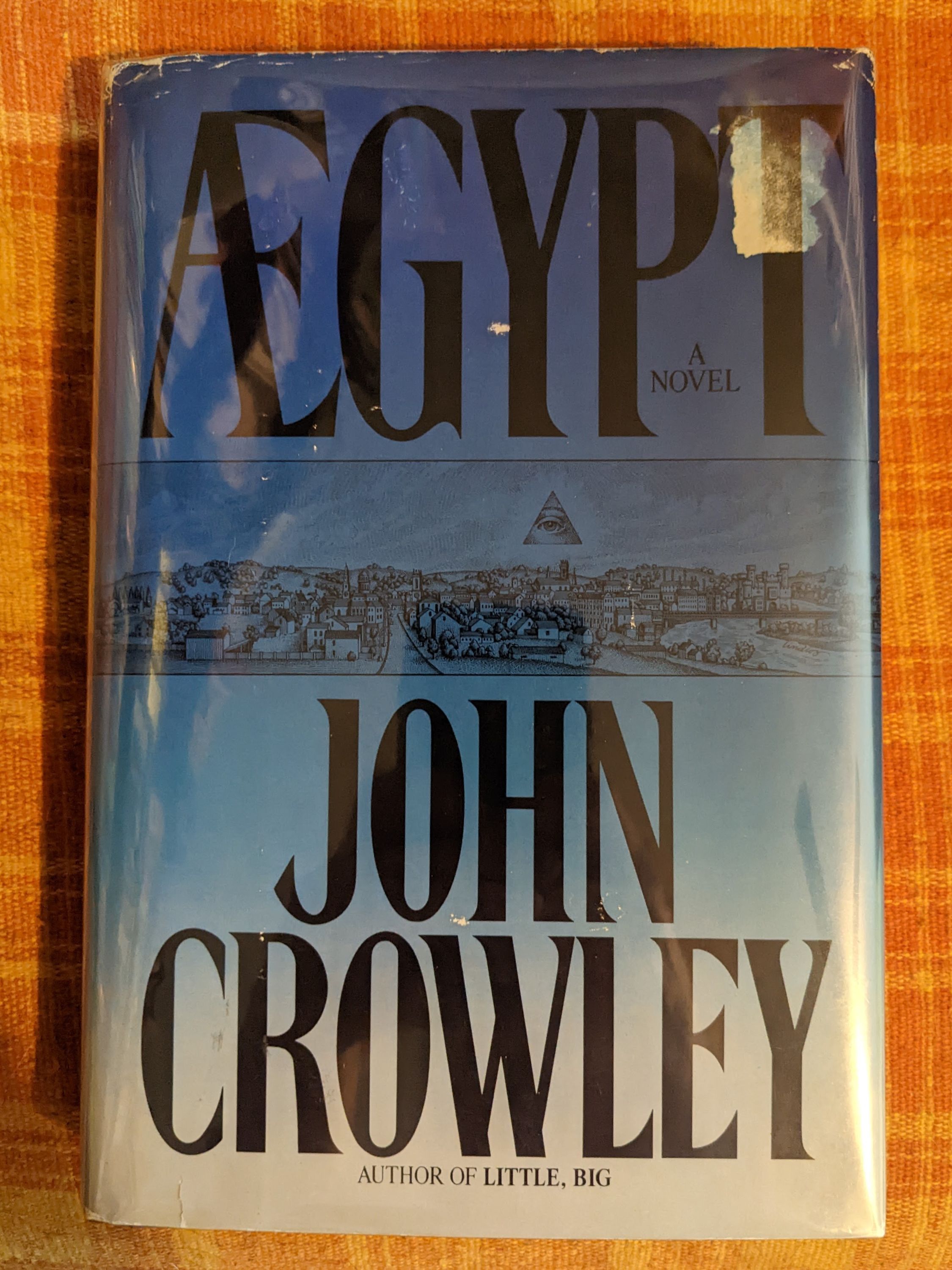 first edition cover of Ægypt by John Crowley