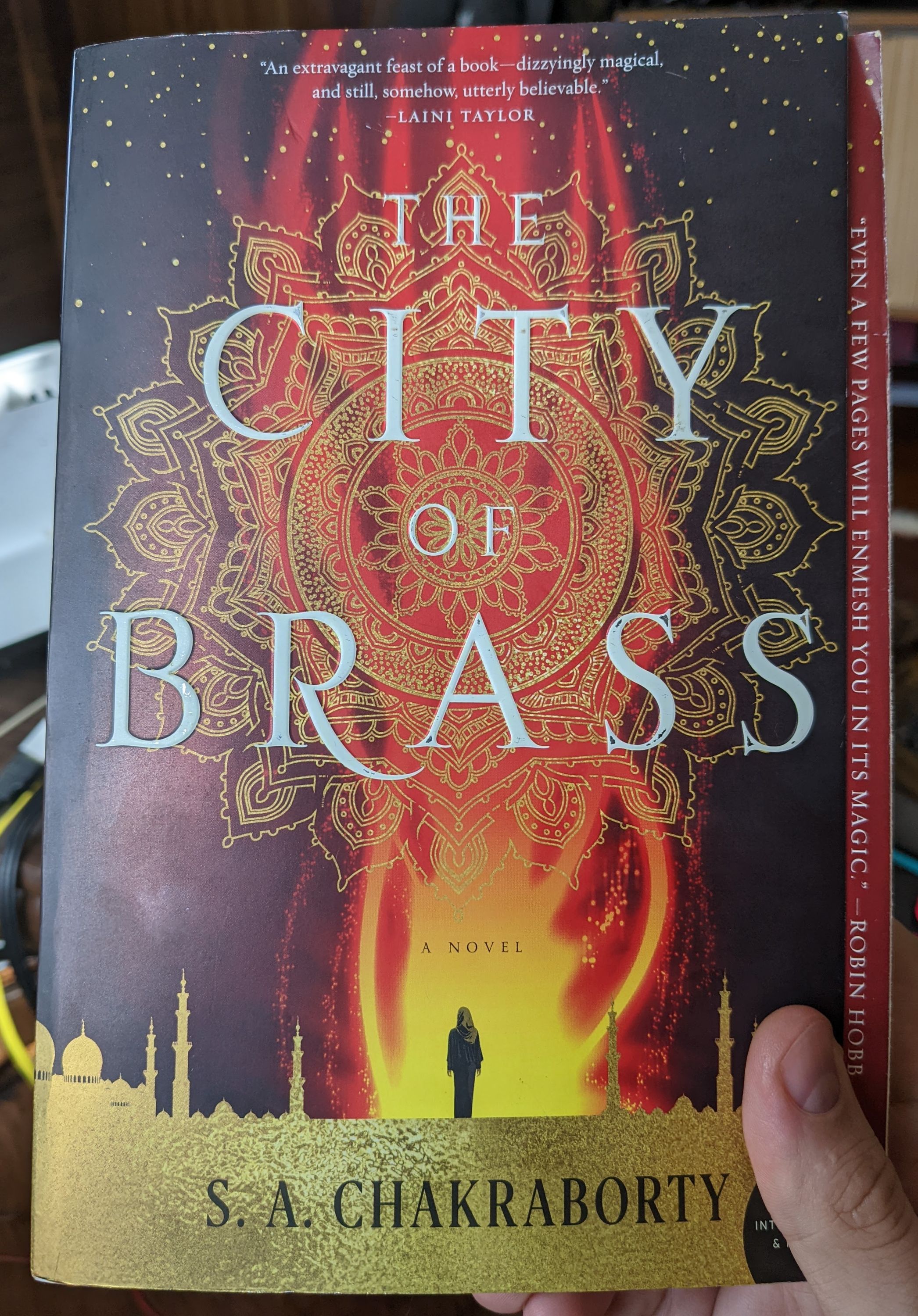 Cover of The City of Brass by SA Chakraborty