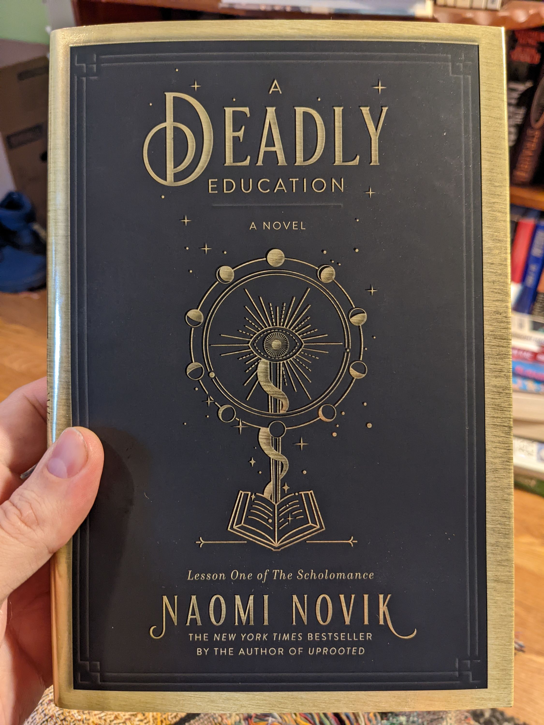 Cover of A Deadly Education by Naomi Novik