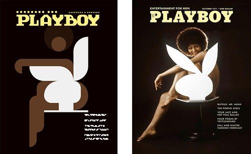 Side by Side - Iconic Magazine Cover #2 - Playboy 1971 by omarrr
