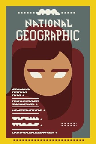 Iconic Magazine Cover #4 - Afghan Girl, National Geographic 1985 by omarrr