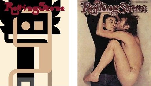 Side by Side - Iconic Magazine Cover #3 - Rolling Stone 1981 by omarrr