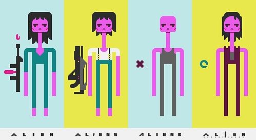 ALIEN(S)³ - Ellen Ripley Icons by omarrr