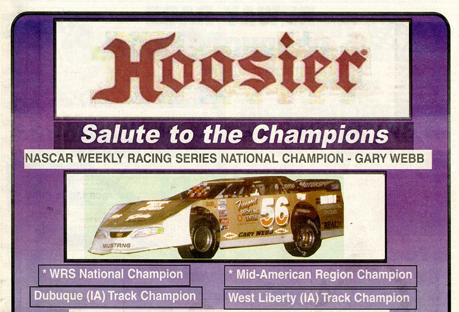 gary webb racing archive mid-states racing news 2000