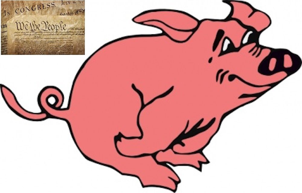 running_pig_clip_art