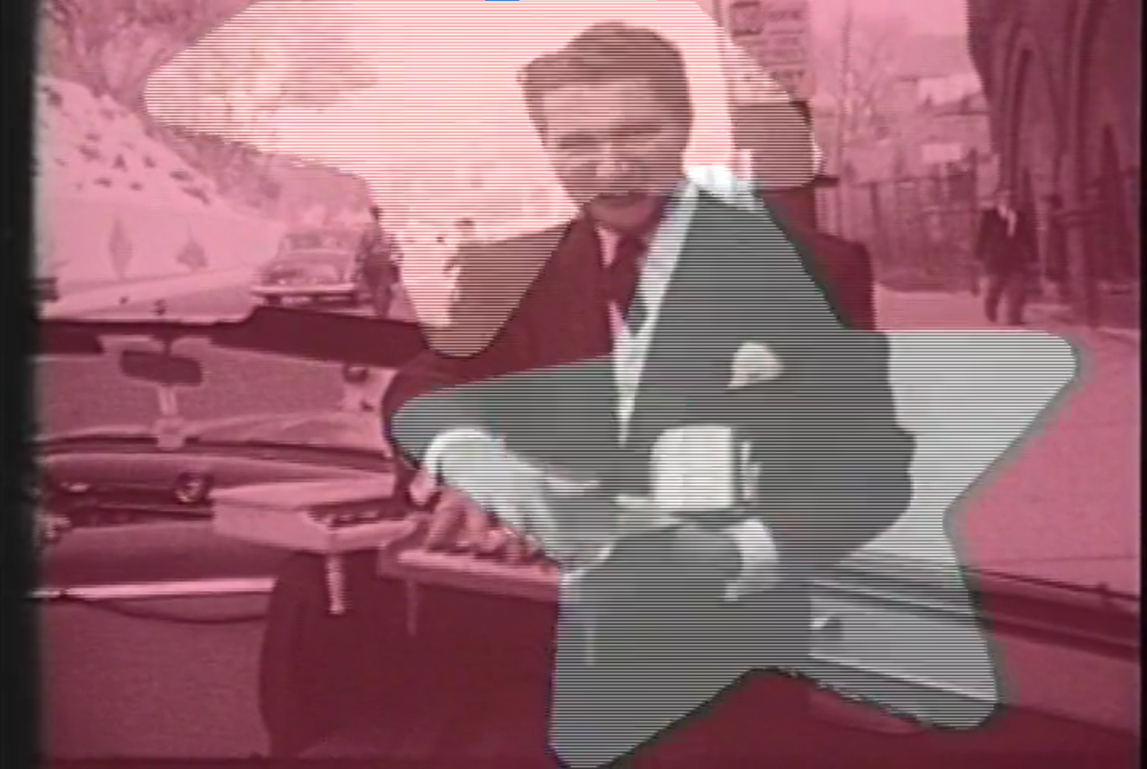 Emily & Liberace # 1763 (2003) - 1:45 min, 16mm film to DV, featuring poetry by Emily Dickinson