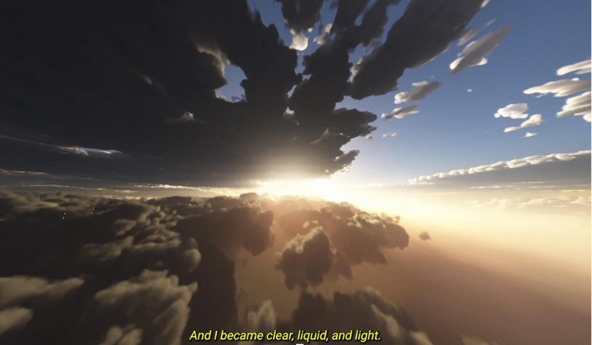 Still from Corey Hughes’ “Whether the world be finite, whether there be more than one world…”