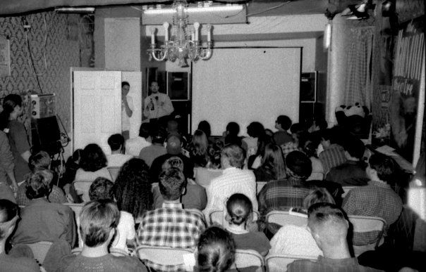 Mike WHite at MicroCineFest - 3 October 1997