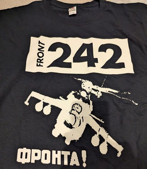 Front 242 OFFICIAL WARFARE t-shirt