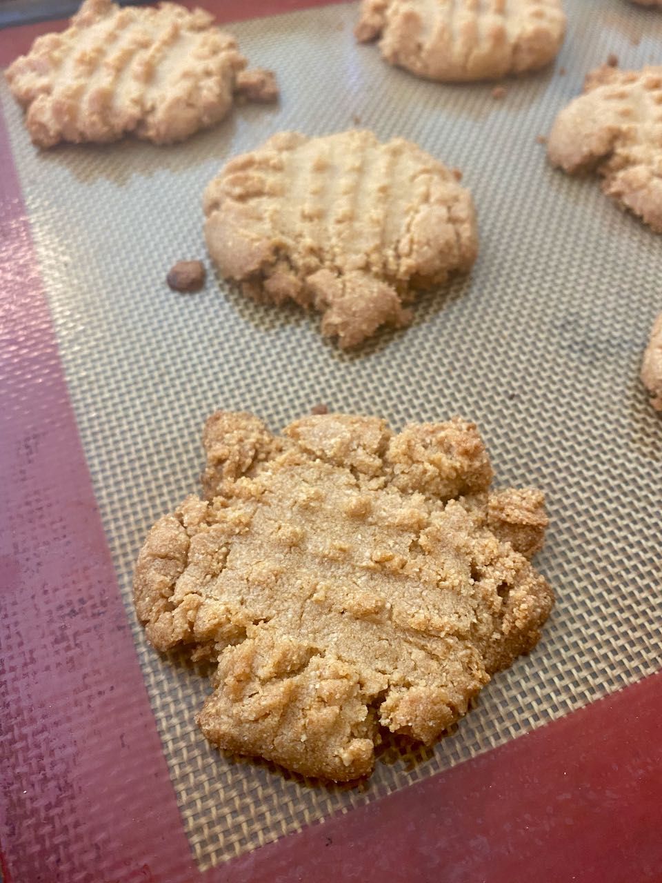 And makes reasonable looking cookies if starting to look a bit more crumbly.