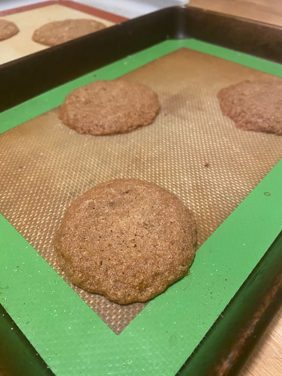 Flatter cookies