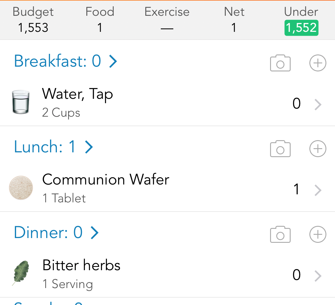 Daily Calorie Intake Tracker
