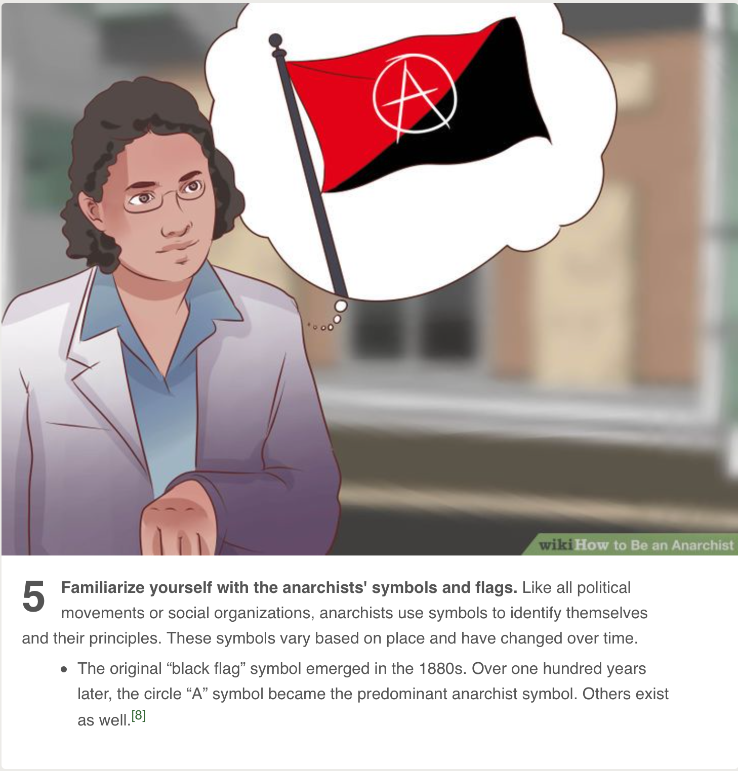 Anarchist Symbols and Flags Education