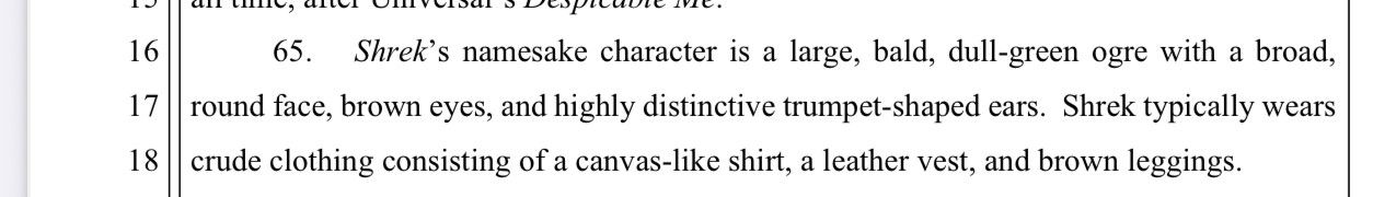 legal definition of shrek