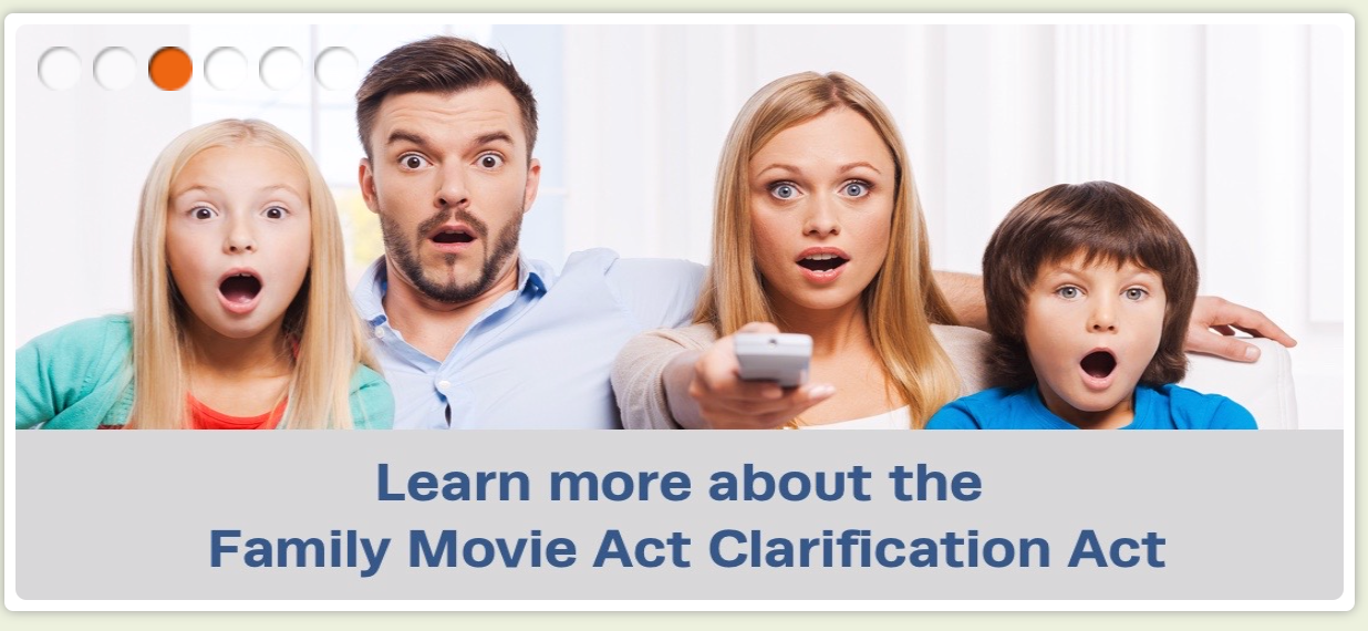 Family Movie Act Clarification Advertisement