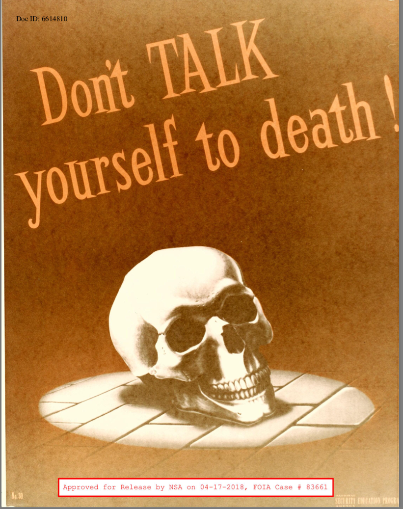 Dont Talk Yourself to Death Poster