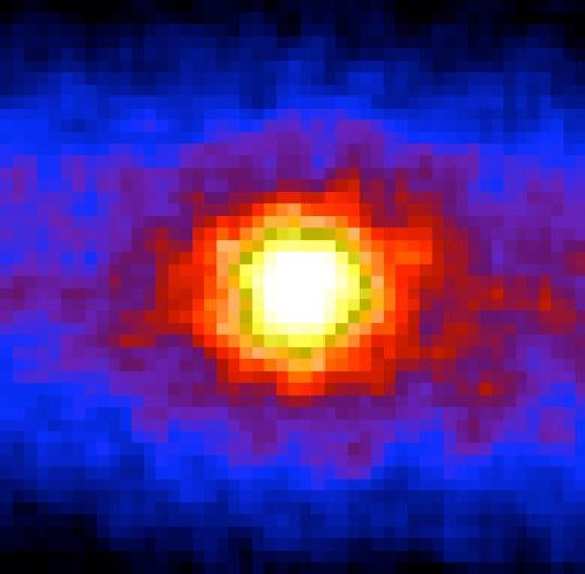 sun with neutrinos taken through the earth over more than 500 days