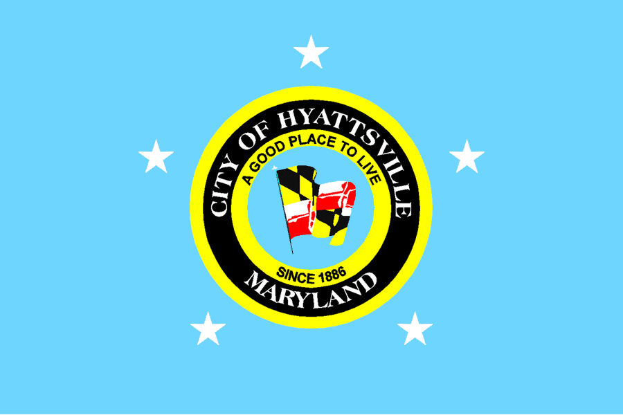 Hyattsville flag old