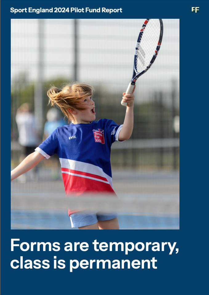 Screenshot of report with the title ‘Forms are temporary, class is permanent’. Still love that FF let me use that title.