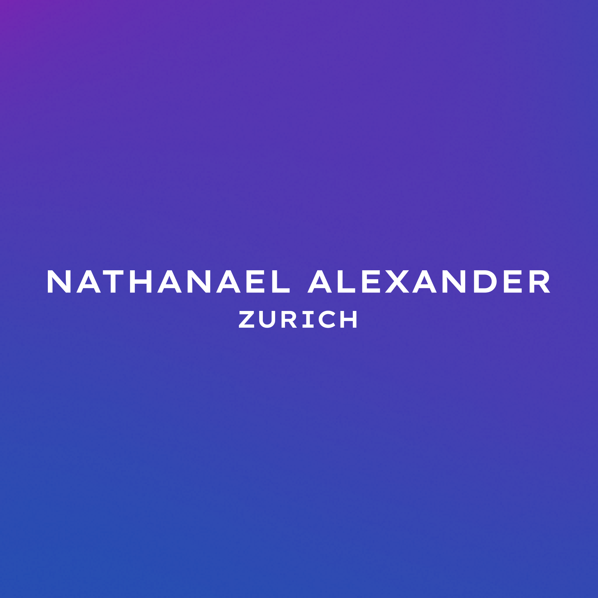 Nathanael Alexander’s logo design