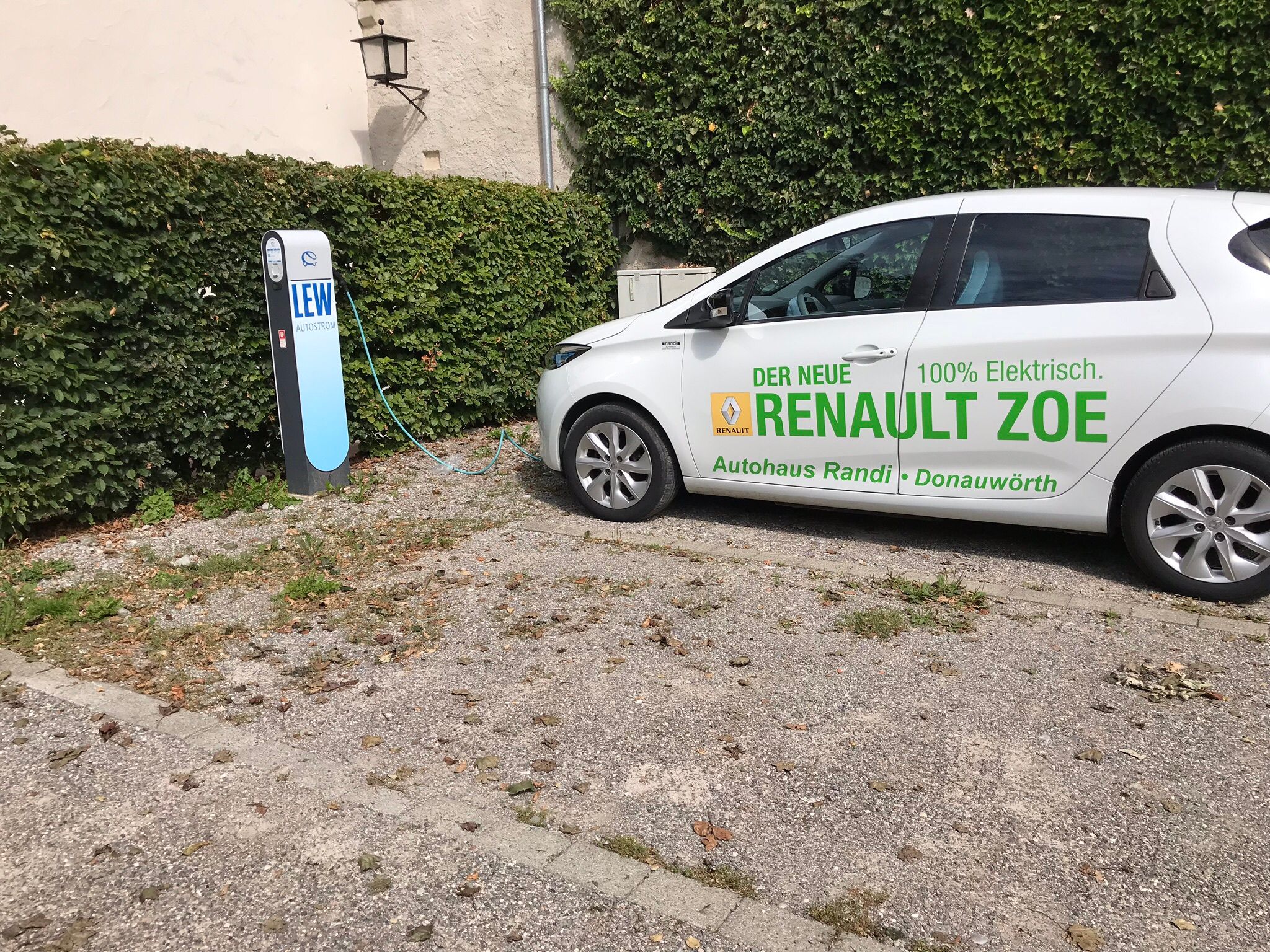 Ladestopp in Schongau