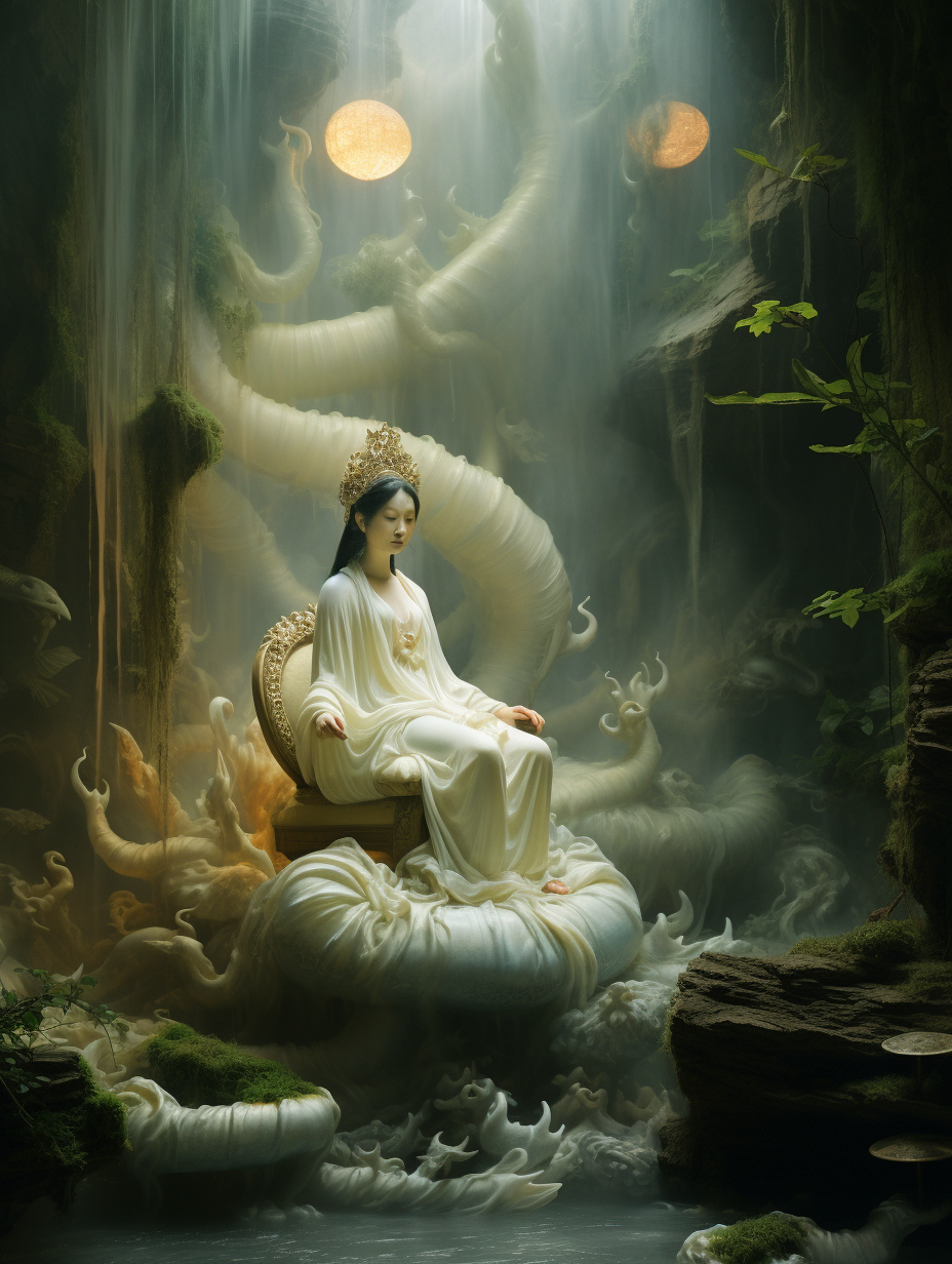 photograph GuanYin Dragon Pearl 01