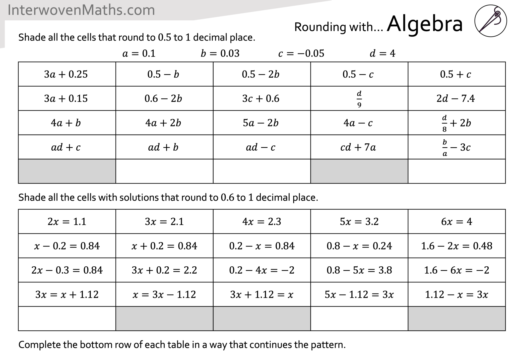 Rounding: 1 Decimal Place – version 2 - ppt download