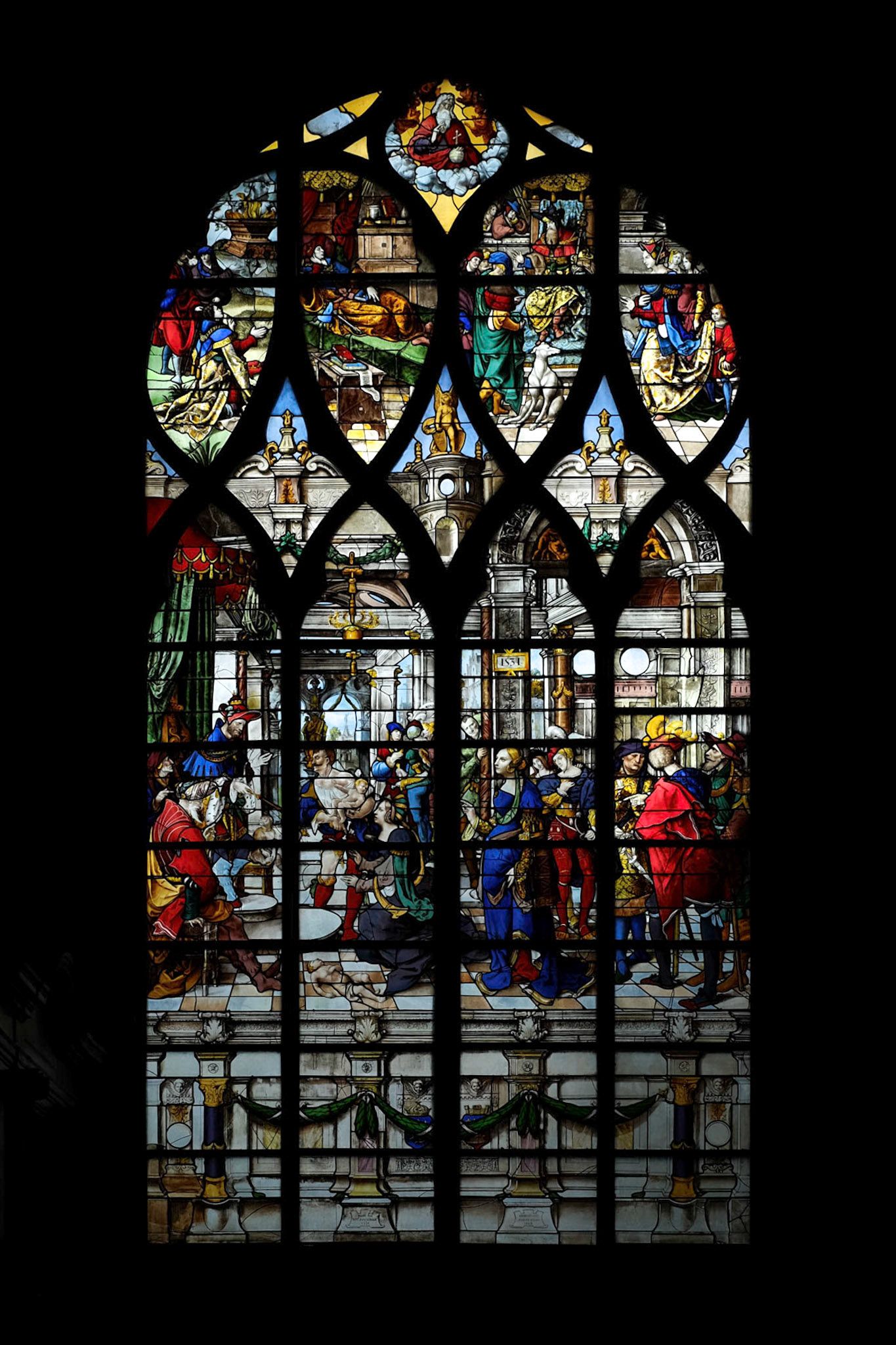 Paris stained glass