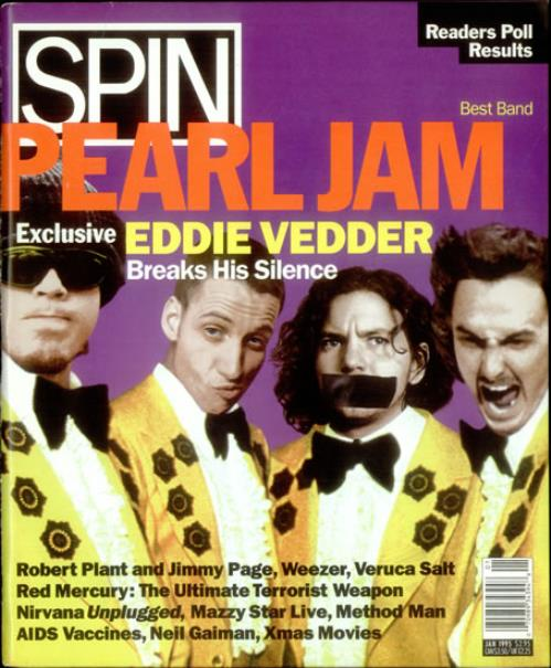 Spin, Jan 1995, Vol. 10, No. 10