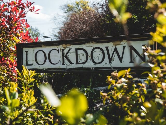 lockdown street sign