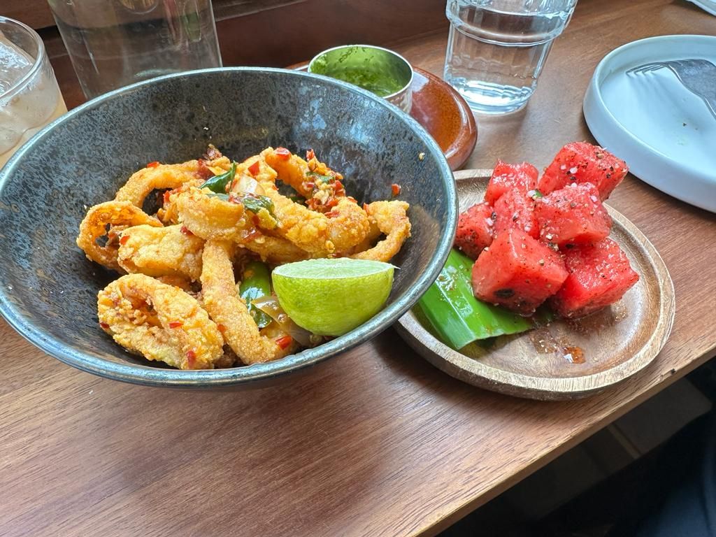 Calamari and Watermelon