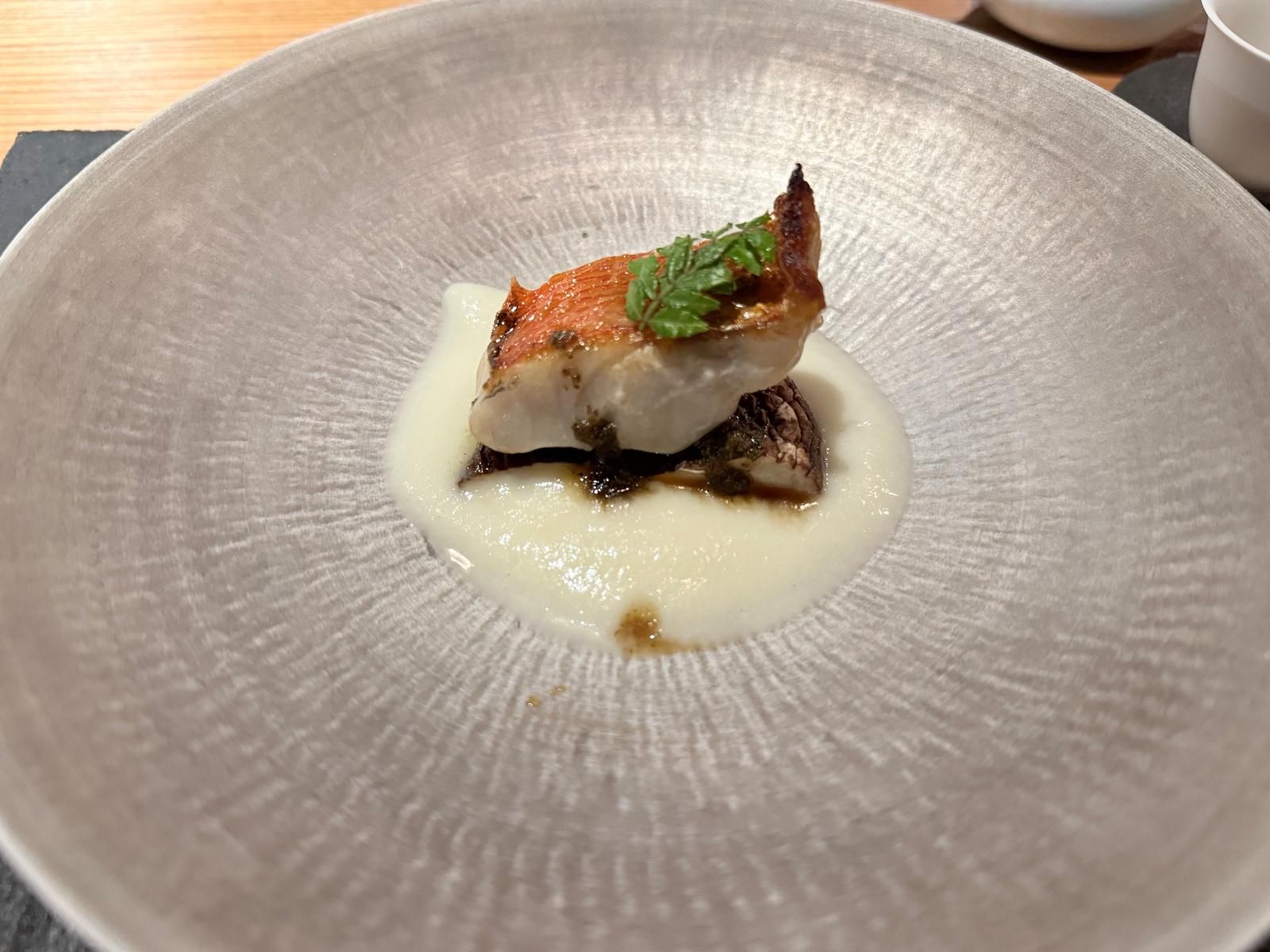 Grilled seasonal fish