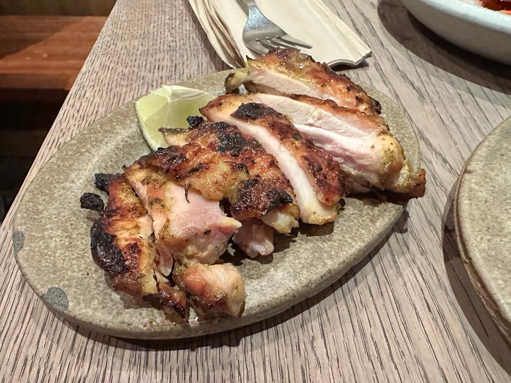 Slow grilled Chicken and Soy