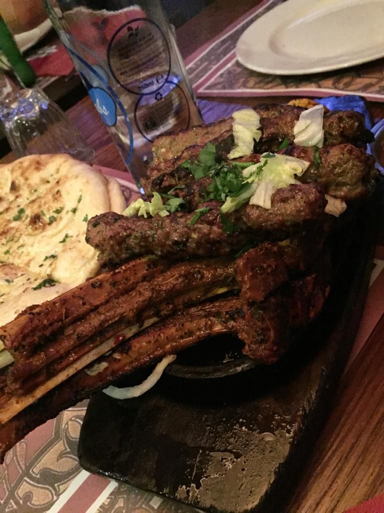 Mixed meat platter