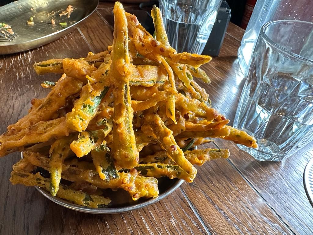 Okra fries