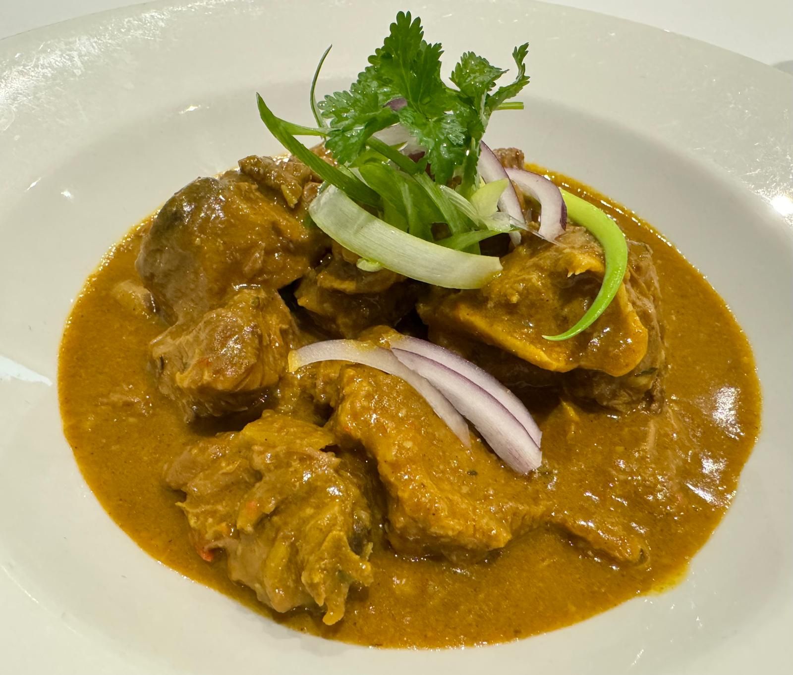 Curried goat