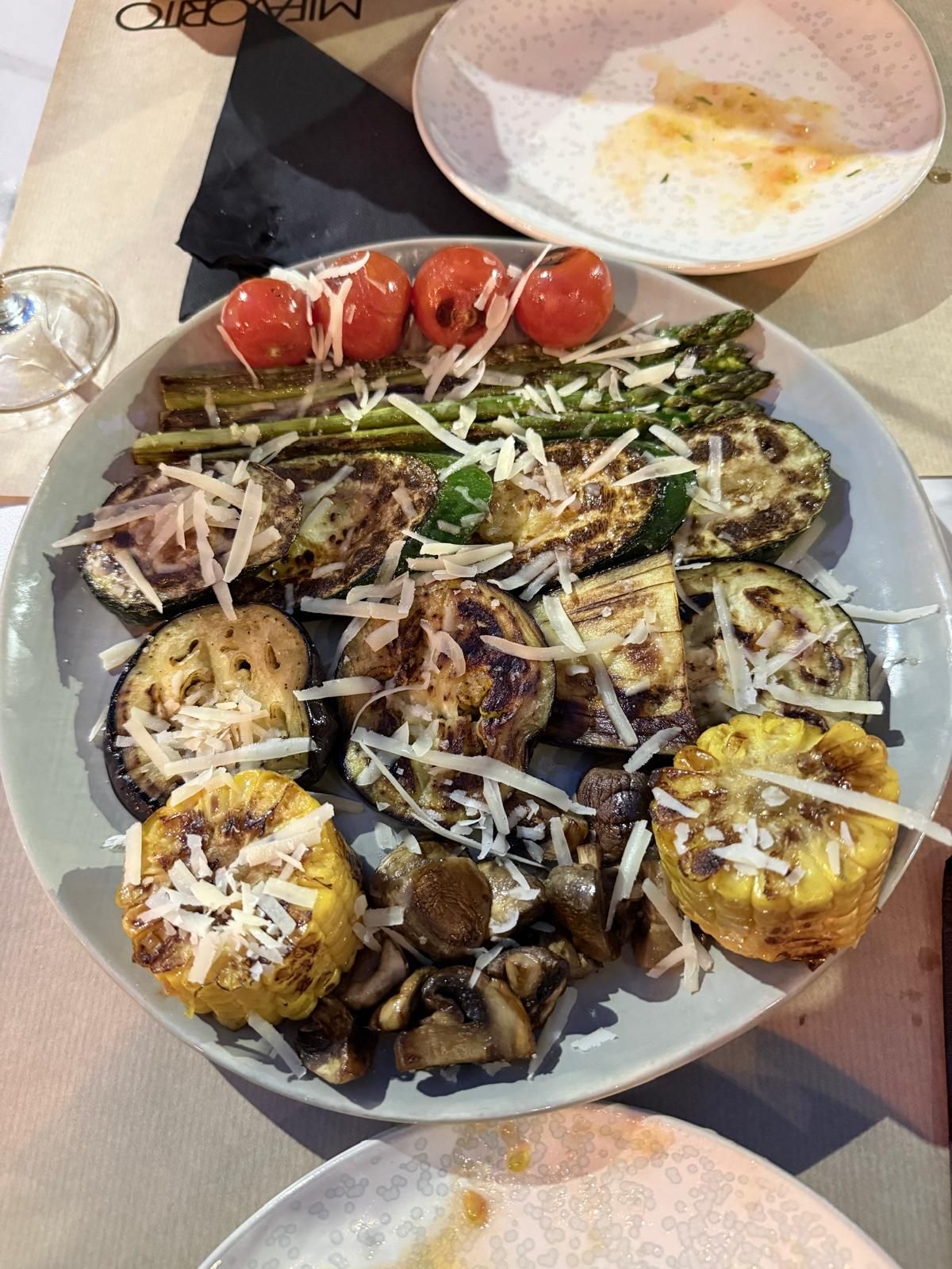 Roasted vegetables