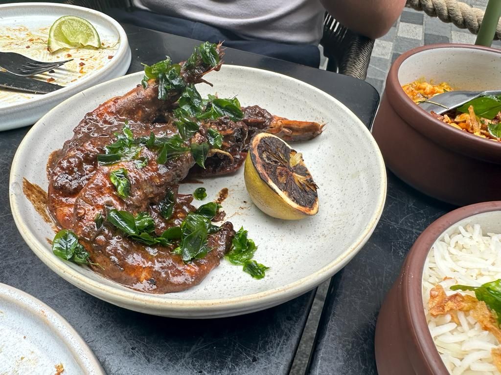 Black and Pepper prawn fry