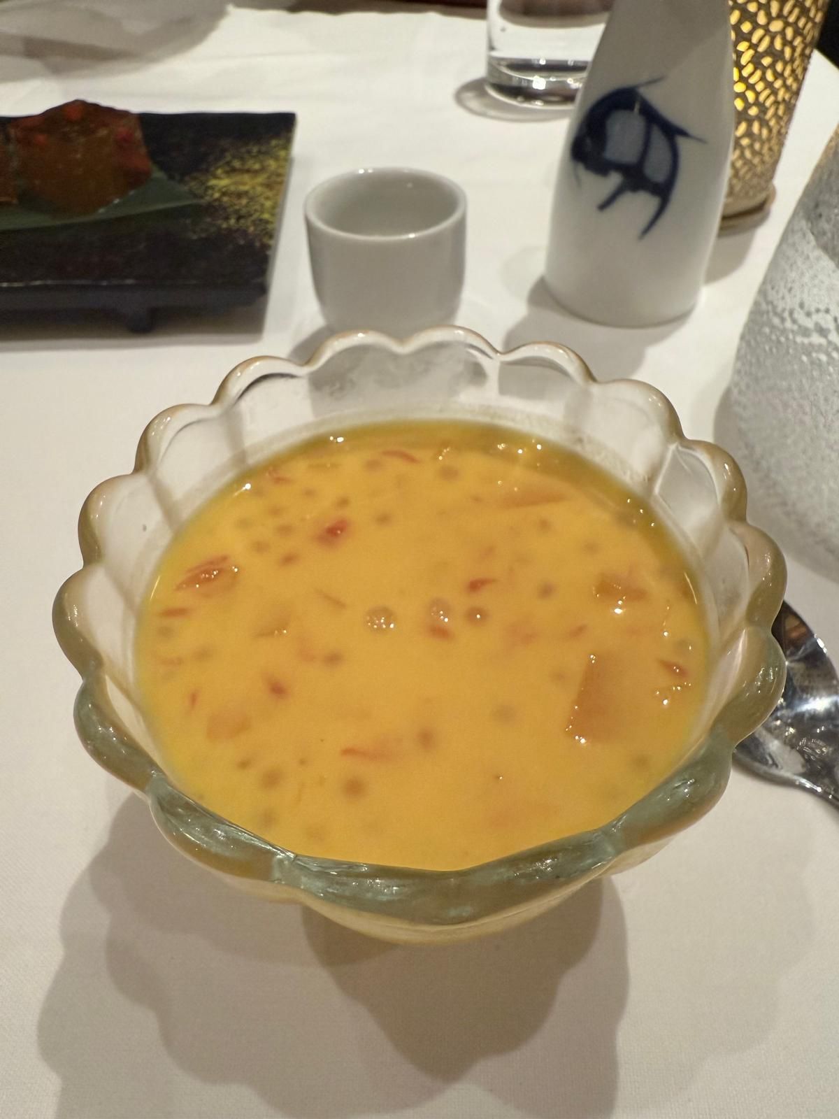 Mango pudding