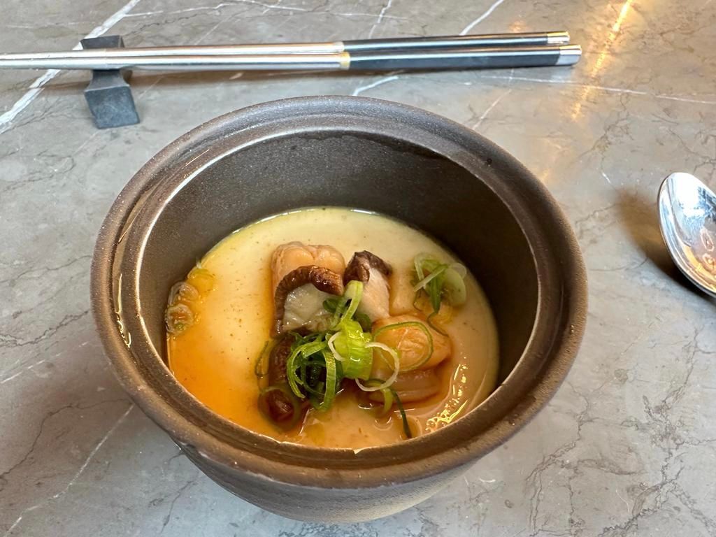 Chawanmushi, Prawn & Shitake