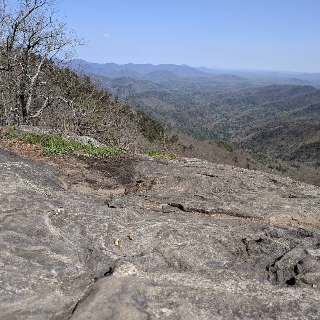 Climed a mountain today, what an awesome view! hiking outdoors mountians