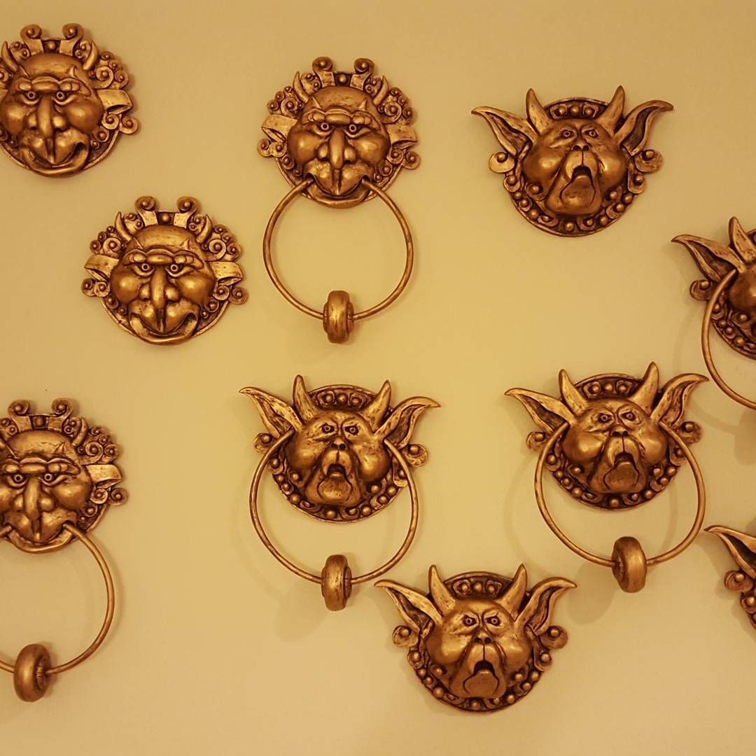 labyrinth door knocker army! It was a busy weekend.
